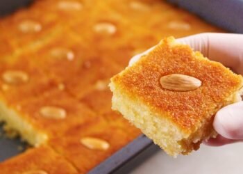 طريقة عمل البسبوسة